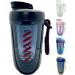 Qavi Protein Shaker Bottle 590ml Black - Stainless Steel Mixing Wire Ball, Tritan Material, BPA Free, Leakproof & Odourless - Buy Online on GoSupps.com
