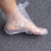200 Disposable Foot Covers - Plastic Paraffin Booties for Pedicure | International Shipping - Buy Online on GoSupps.com