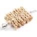 Onebarleycorn Budgie & Parrot Toy Set - 7 Wooden Bird Toys Swings & Canaries for Happy Pet Playtime - Buy Online on GoSupps.com