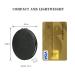 YTZJ Direct Compact Vanity Makeup Mirror - Portable Black Round Cosmetic Mirror for Travel - Small Handheld Mirror for Men, Women, and Girls - Buy Online on GoSupps.com