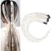 Minkissy Beaded hair clip Faux Pearls Strand Tassel Chain Hair Accessories Ponytail Decor Hair Extensions Hair Decoration for Party Wedding Daily - Buy Online on GoSupps.com