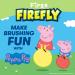 Buy Firefly Peppa Pig Training Kit - Light Up Toothbrush & Strawberry Toothpaste | Soft Bristles for Kids | Fast International Shipping - Buy Online on GoSupps.com