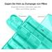 Auvon Weekly Pill Box - 7 Days 3 Compartments - Portable Tablet Organizer for Medications Vitamins & Supplements (Cyan) - Buy Online on GoSupps.com