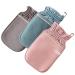 Irbis Deep Exfoliating Glove - Korean Body Scrub Mitt & Exfoliator | Dual Texture Bath Sponge for Dead Skin Removal | Perfect for Shower Bath Spray Tan & Home Spa - Pink Grey Blue - Buy Online on GoSupps.com