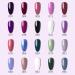 KADS 23-Part Gel Nail Polish Kit - LED Glitter Gel Set with Shine & Matte Finish | All Season Starter Kit for Stunning Nails - Buy Online on GoSupps.com