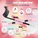 DIY Lash Extension Kit - 280 PCS Individual Lashes 9-16mm 40D Curl Lash Bond & Seal Glue Remover Eyeliner Mascara Tweezers - Perfect Beginner Set for Home Use - Buy Online on GoSupps.com
