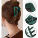Hair Claw Clips Girls Women Nonslip French Matte Claw Clip for Thin Hair Curly Straight Long Hair - 6 Packs / Set 1 count (Pack of 1) - Buy Online on GoSupps.com