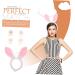 MERRYHAPY Rabbit Ears Headband Girl Hair Accessory Cartoon Plush Headband Rabbit Ears Costume Bunny Headband Hair Bands Rabbit Headbands for Women Bunny Ear Hair Decoration Headbands - Buy Online on GoSupps.com