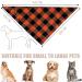 Classic Checkered Dog Bandana Set - Adjustable Cotton Neckerchiefs for All Dog Sizes - Tsathoggua Triangle Design Perfect for International Shipping - Buy Online on GoSupps.com
