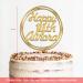Personalised Acrylic Birthday Cake Topper by KreateSquare - Customised With Any Name Any Age Custom Colour Birthday Cake Decoration (Gold) - Buy Online on GoSupps.com
