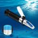 BOWONG Salinity Refractometer Automatic Temperature Compensation Salt Water Tester Hydrometer 0-100ppt & 1.000-1.070 Specific Gravity ATC Refractometer for Sea Water Aquarium Tank Marine Industry - Buy Online on GoSupps.com