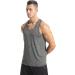 Ymmchy Men's Sport Tank Top 3-Pack - Quick Dry Sleeveless Muscle Shirts for Gym & Training - Black Gray Army Green - Size L - Buy Online on GoSupps.com