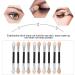 BIUDECO 20pcs Latex Eye Shadow Stick Sponge Dual Sided Eyeshadow Brush Cosmetic Makeup Plastic - Buy Online on GoSupps.com