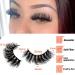 TIMELABS 16mm 8D Curly Fluffy Mink Lashes - 10 Pairs Pack for Dramatic Fake Eyelashes Look - Buy Online on GoSupps.com