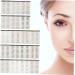 Beavorty Instant Transfer Eyebrows Authentic Eyebrows 18pcs Creative Long Lasting Fashion Hair-Like Imitation Eye Sticker Eye Stickers Brow - Buy Online on GoSupps.com