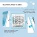 120 Pcs 3D Fluffy Eyelash Clusters - DIY Cluster Eyelash Extensions - Thin Band & Soft - Snowdrop Mix - D-10-16 - Buy Online on GoSupps.com
