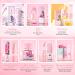 SWEET POP Skincare Set | 7-Piece Nourishing Daily Essentials for All Skin Types | Luxury Gift Set | Cleanser Serum Eye Cream Moisturizer Toner & Sunscreen - Buy Online on GoSupps.com