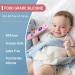 ISEAINNO 1 Pack Remote Control Teether Toys for Babies 3-12 Months - BPA Free Silicone Teething Toys in Pink - Buy Online on GoSupps.com