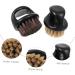 Frcolor 6-Piece Wooden Beard Brush Set | Bristle & Face Cleaning Brushes for Men | Salon Quality Male Grooming Tools - Buy Online on GoSupps.com