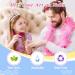 Non-Toxic Kids Nail Polish Set - 12 Colors with Unicorn Stickers | Quick Dry Water-Based Varnish Kit for Girls, Teens & Toddlers - Buy Online on GoSupps.com