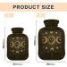 Sun Magical Alchemy Hot Water Bottle with Cover | Soft & Warm for Winter | 1L - Ideal for Bed Hand Neck & Shoulders - Buy Online on GoSupps.com