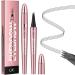 Fogrime Four-Head Split Liquid Eyebrow Pencil - Waterproof Long-Lasting Smudge-Proof - Ideal for Makeup Beginners - Convenient and Natural-Looking - 4 Colors Available (Grey)
