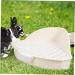 BESPORTBLE 3pcs Rabbit Triangle Potty Toilet Pets Rat Litter Small Animal Litter Indoor White Abs Potty Pad 25.00X19.00X10.00CMx3pcs Whitex3pcs - Buy Online on GoSupps.com