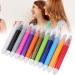 ZJchao 12-Piece Hair Chalk Pencil Set | Washable Temporary Hair Color for Cosplay DIY Parties & Birthday Make-Up - Buy Online on GoSupps.com