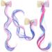 Hair Accessories for Girls Bulk Unicorn Wigs for Hair Extensions Clips 3PCS - Buy Online on GoSupps.com
