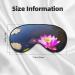 SSIMOO Adjustable Sleep Mask - Breathable & Fashionable Eye Mask for Comfortable Sleep - International Shipping Available - Buy Online on GoSupps.com