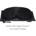 Silk Sleeping Mask Set - 2 Pack with Adjustable Strap | Natural Sleep Mask - Buy Online on GoSupps.com