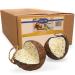 Lyra PET |3 x 4 entire coconut filled with V-Cut |Energy -rich bird feed |Coconut with fatty filling |All -year fat feed |Like Meisenkn del |Nutrient -rich wild bird feed