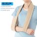 Adjustable Arm Sling Neck Support - Collar & Cuff - X-Large Beige for Men and Women | Injured Wrist Hand Elbow Relief | Includes Mesh Laundry Bag - Buy Online on GoSupps.com