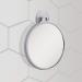 Zadro Dual-Sided 10X/5X Compact Travel Makeup Mirror - Clear Acrylic, Gray/White - Buy Online on GoSupps.com