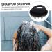 Healvian 8 STK Silicone Massage Shampoo Brush - Dog Care & Scalp Brush for Perfect Bathing - Durable Plastic Hairbrush - Buy Online on GoSupps.com