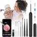 YATOTOO Ear Wax Removal Tool Kit - Smart Visual Ear Cleaner with 6 LED Lights, IP67 Waterproof - for iPhone, iPad, Android - 2500x1600 Ear Otoscope - Buy Online on GoSupps.com