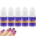 Nail Glue Stick Drill Gel Nail Decorations for Nail Accessories Nail Rhinestone Glue for Nail Gel Nail Glue for Rhinestones Ngumms