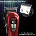 Professional Cordless & Corded Hair Clippers for Men - Rechargeable Hair Trimmer Kit for Grooming & Hair Cutting (Red - Buy Online on GoSupps.com