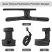 HEYWEAN Cat Harness and Leash Set - Escape Proof Kitten Harness for Outdoor Walking - Adjustable and Reflective - Dark Grey - Sizes S, M, L - Buy Online on GoSupps.com