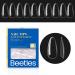 Beetles Gel Nail Tips Refill Pack Almond Medium Shape 200pcs Size 3 Separated Size Gelly Tips- Never Run Out of Your Perfect Size for Salon Use and DIY Nail Extension