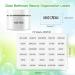 KSIWRE 300 PCS Waterproof Labels for Travel Size Bottles Clear Bathroom and Beauty Organization Labels Travel Bottle Labels for Shampoo Conditioner Lotion Cream Refillable Bottle Stickers - Buy Online on GoSupps.com