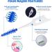 160 Double Use Interdental Brushes with Storage Case - Wisdom Dental Floss for Braces & Oral Care Tool (Blue) - Perfect for Dental Hygiene - Buy Online on GoSupps.com