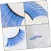 HAPINARY 2 Pairs Blue Long Eyelashes Halloween Eyelash Long Thick Eyelashes False Eyelashes Extension Dramatic Masquerade Party Eyelashes Fake Eyelashes Women Eyelashes - Buy Online on GoSupps.com