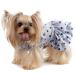 CuteBone DR02DTW0102 Dog Dress Princess Dress Puppy Skirt Small Blue hearts