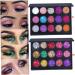 Angoily 2pcs 15 Eyeshadow Makeup Palette Eye Shadow Matte Sequins 1 count (Pack of 1) As Shownx2pcs - Buy Online on GoSupps.com