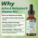 Methylated B Complex Liquid Drops, 9-in-1 Super B-Complex Methylated Multivitamin w. Methylfolate B12 TMG Inositol Vitamin C E, Methyl Vitamin B Complex for Men & Women | MTHFR Support | Energy & Mood Lemon 2 Fl Oz (Pack of  - Buy Online on GoSupps.com