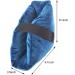 1 Piece Heel Protector Cushion | Pressure Relief for Bed Sores & Ulcers | Adjustable Ankle Support for Surgery Recovery - Blue - Buy Online on GoSupps.com