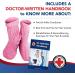Doctor Developed Heated Booties - Foot Warmers for Women & Men - Heat Therapy Socks with Microwavable Heating Pad - Pink - One Size - Buy Online on GoSupps.com