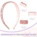 Crystal Rhinestone Headband Set for Women - 4 Pieces | Elegant Jeweled Hair Accessories in Simple Colors - Buy Online on GoSupps.com