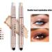 Long Lasting Double End Glitter Pearlescent Eye Pen Stick Pencil Eyeshadow Makeup Highlighter Waterproof Shimmers Shimmering Eye Makeup Pen Beauty and Health Double Ended Eyeshadow Makeup Look 5 - Buy Online on GoSupps.com